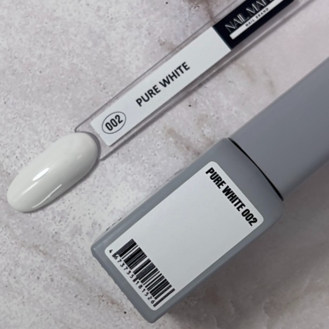 Gel polish PURE WHITE 002 8ml