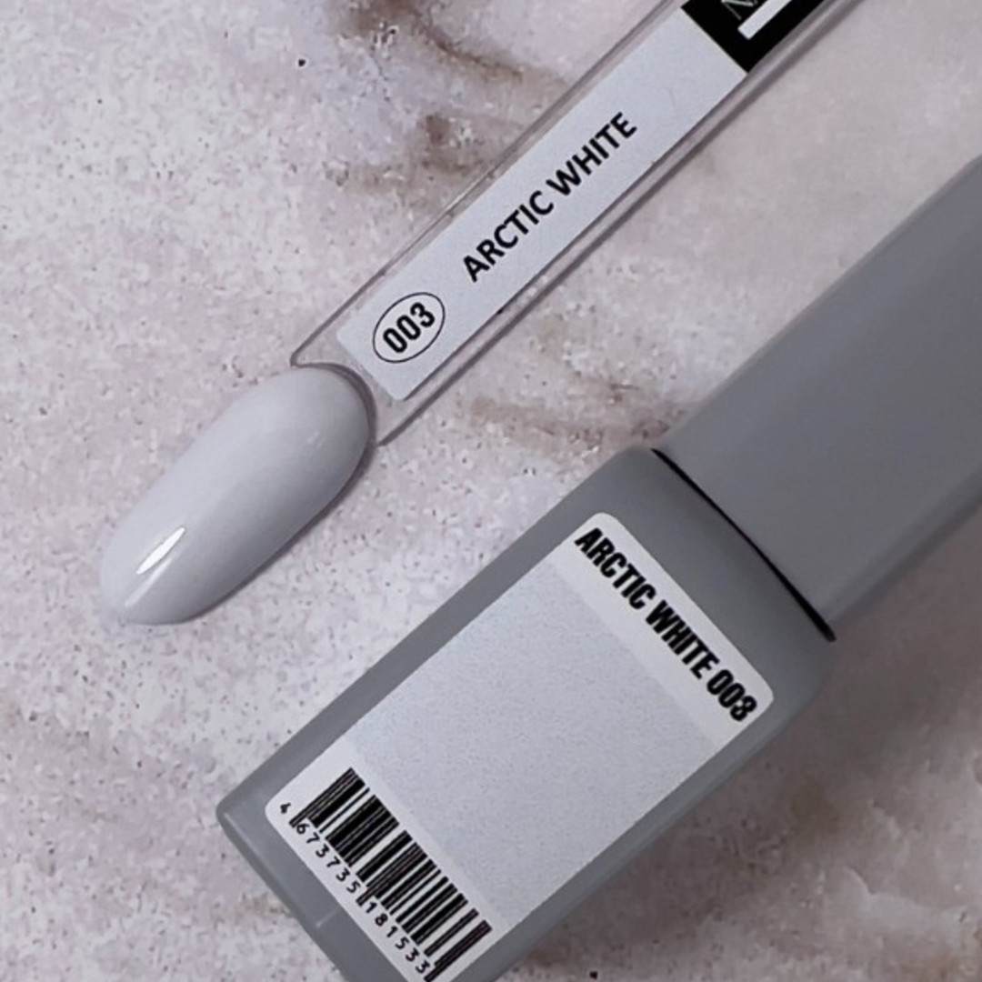 Gel polish ARCTIC WHITE 003 8ml