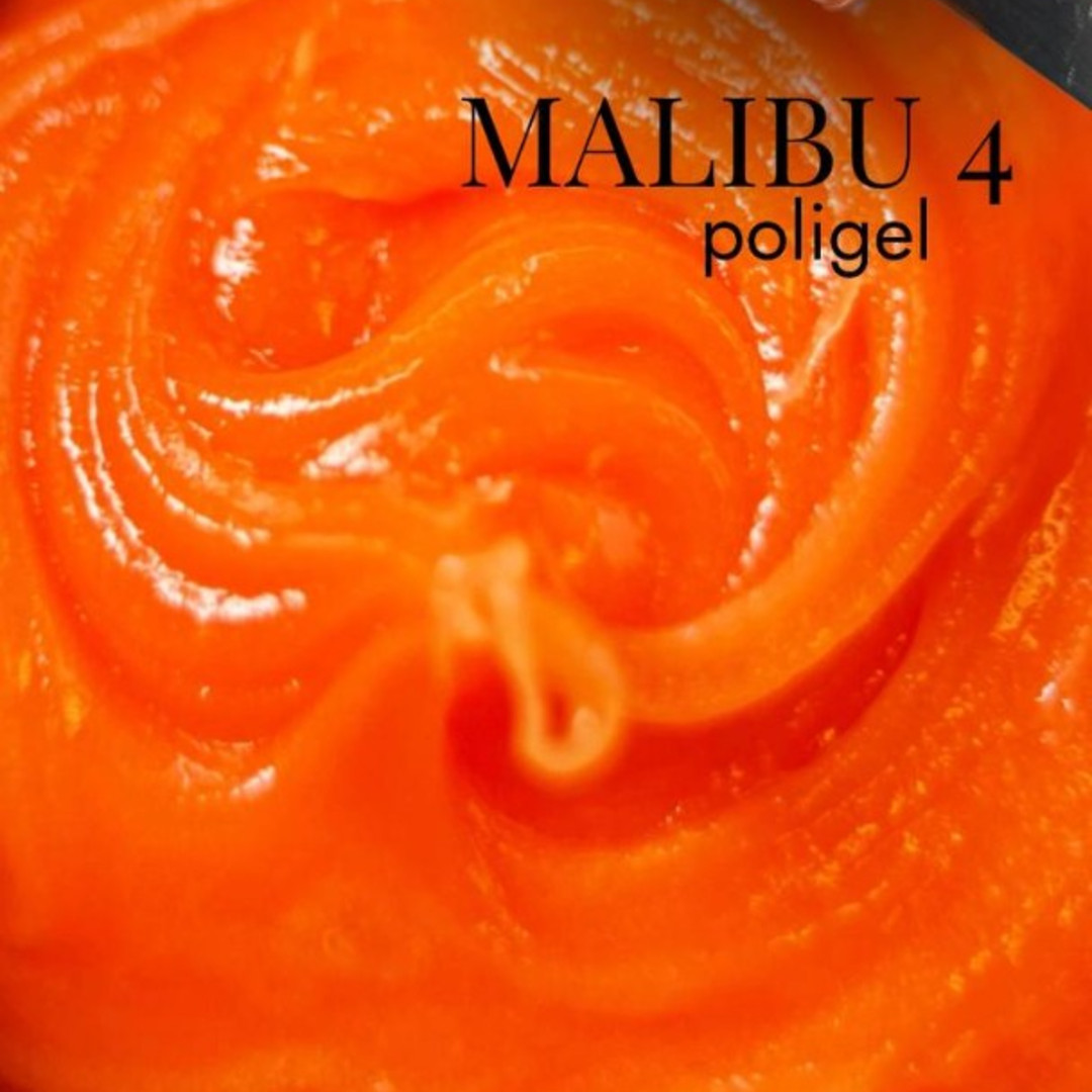 poligel MALIBU 04 15gr оранжевый