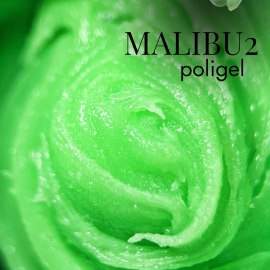 poligel MALIBU 02 15gr зеленый