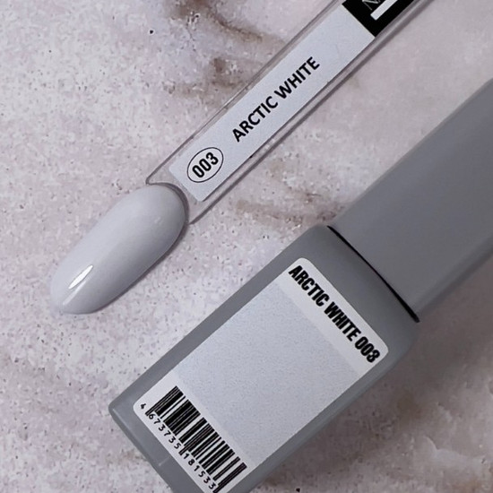 Gel polish ARCTIC WHITE 003 8ml