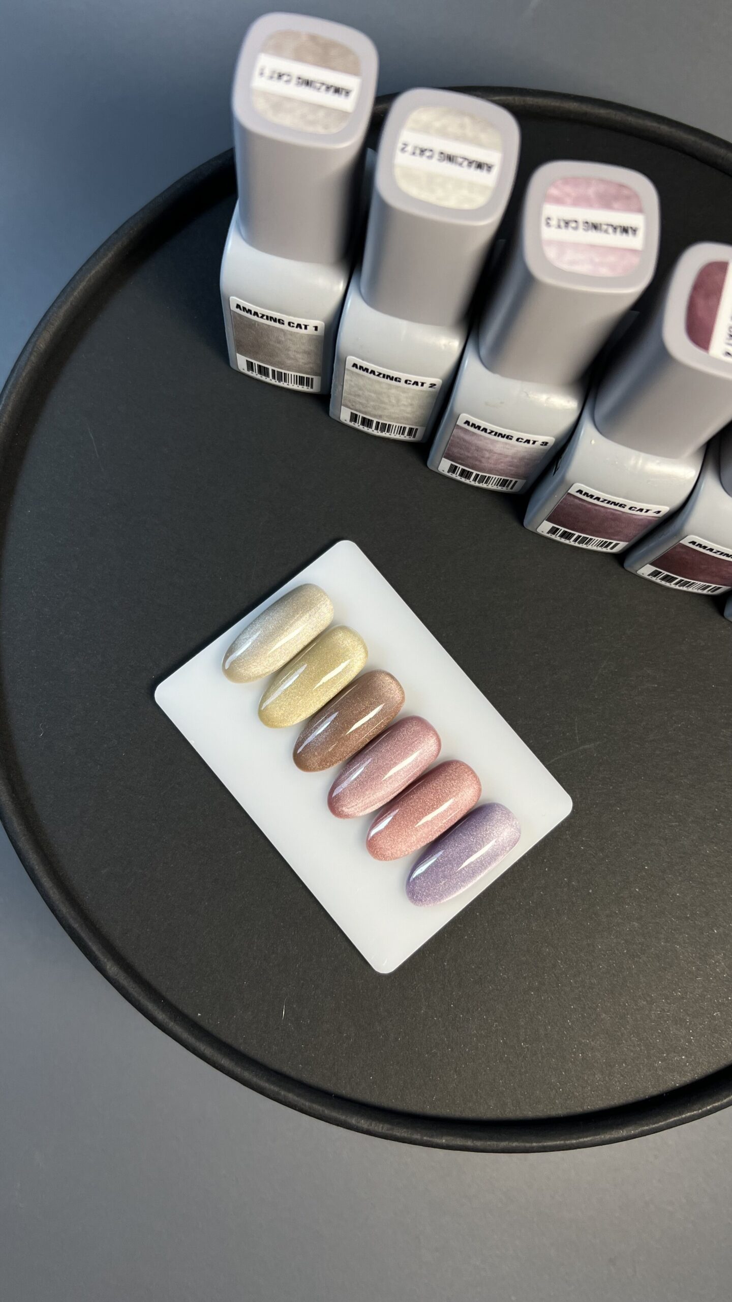 Набор гель-лаков AMAZING CAT 6 штук
