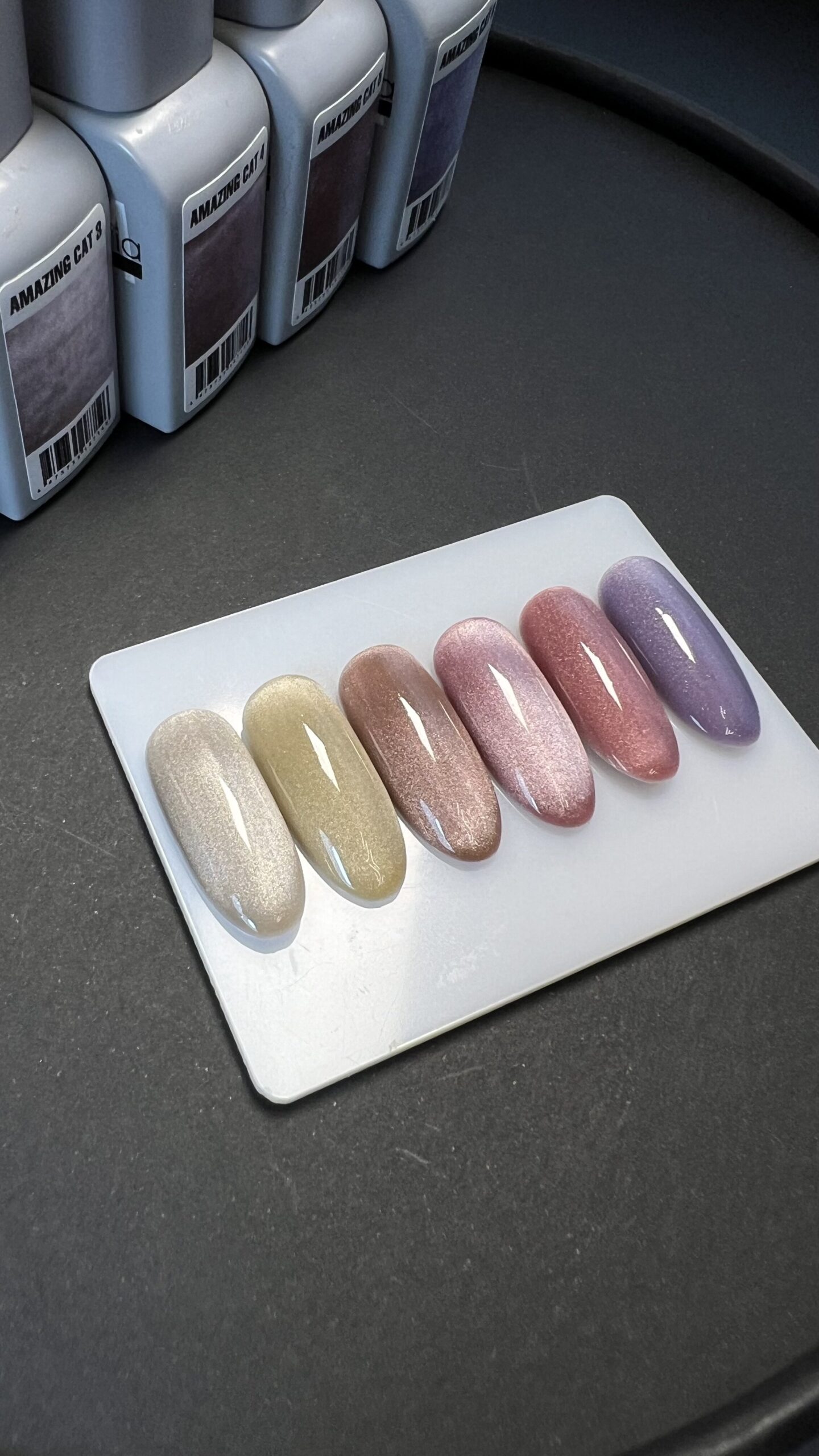 Набор гель-лаков AMAZING CAT 6 штук